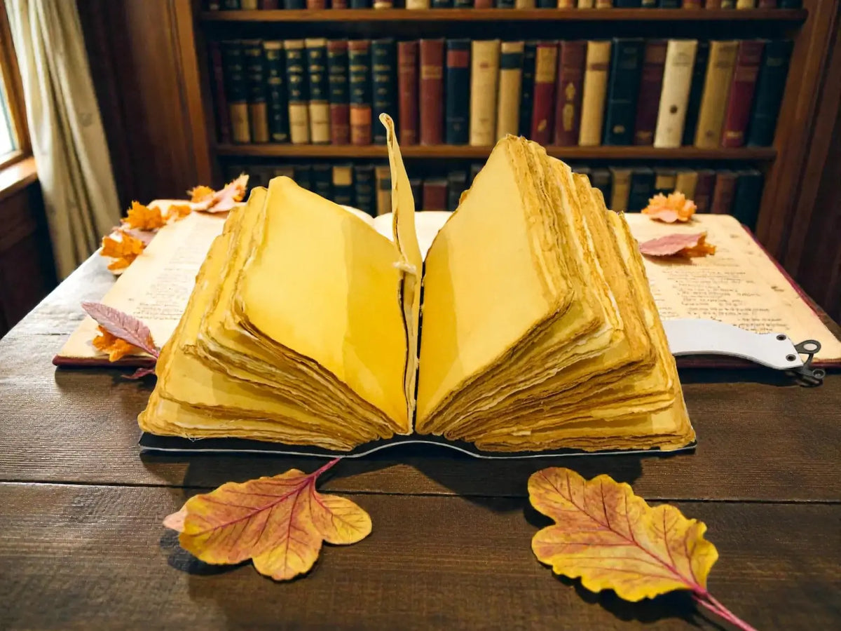 Leather Witch Journal – Mystical Moon Diary, Spell Book Vintage Journal