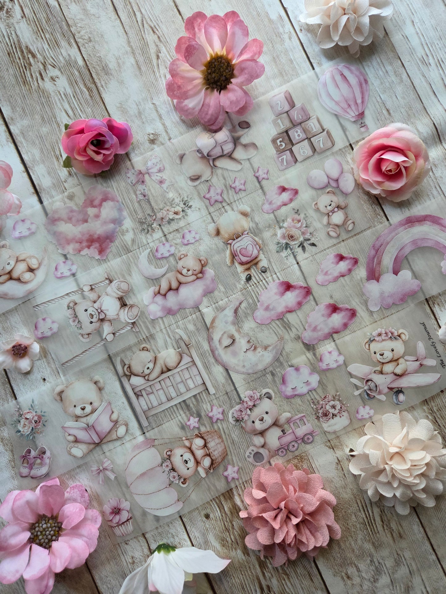 Pink Teddy Bear - PET Tape Sample Loop (Mini)