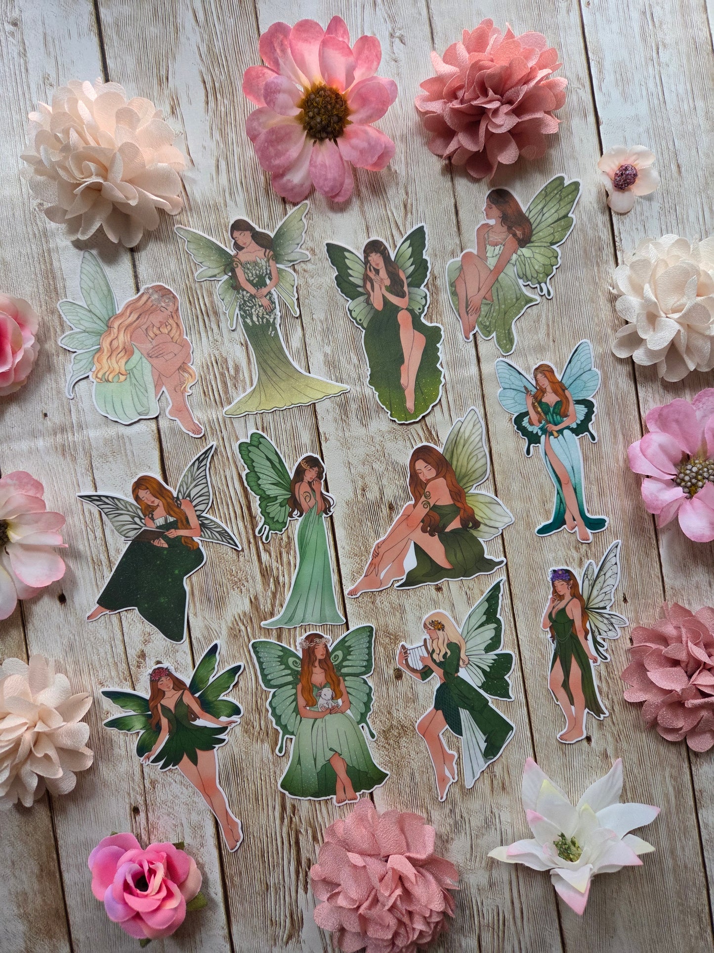 Spring Fairies Stickers