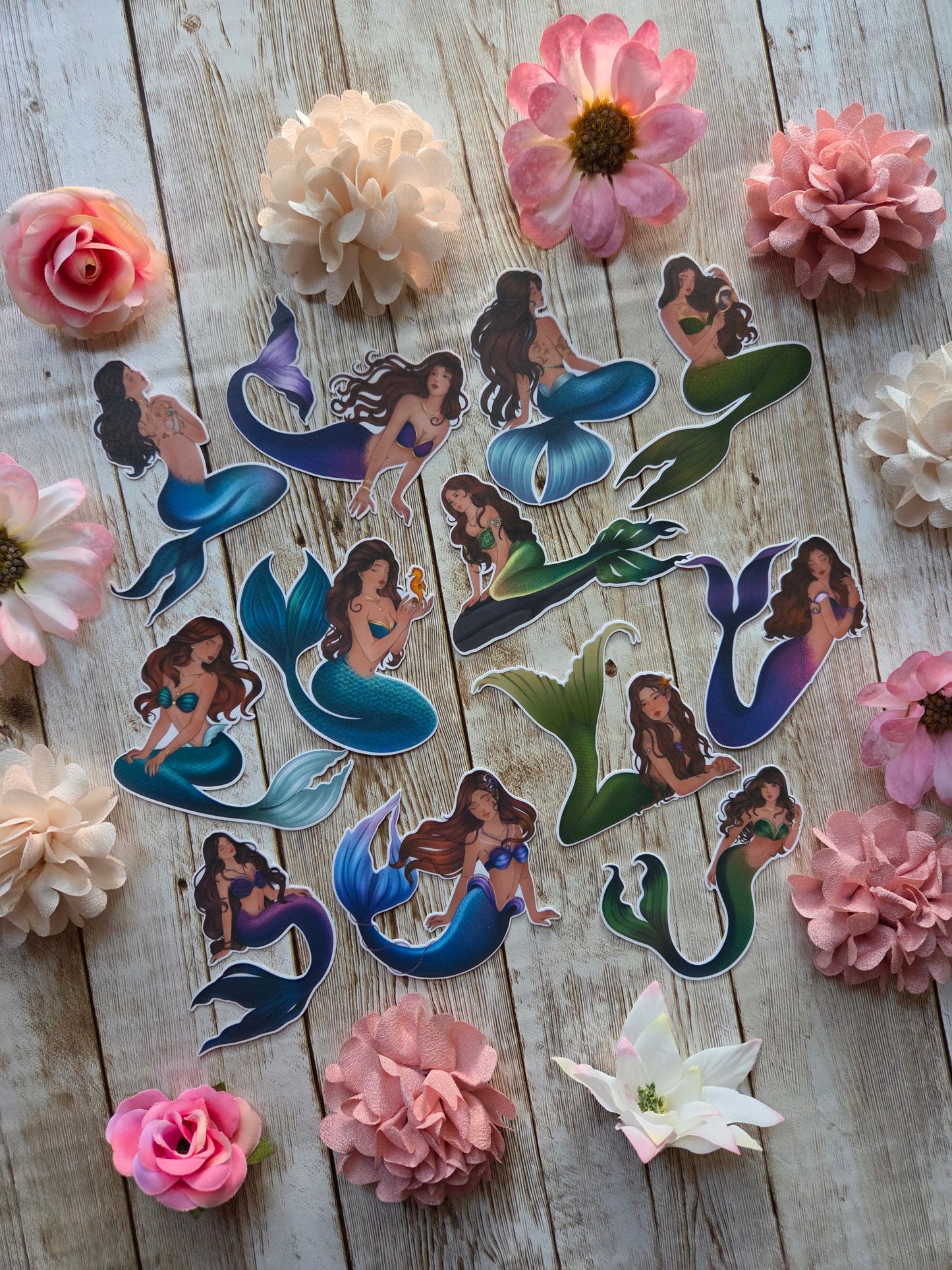 Mermaid Stickers