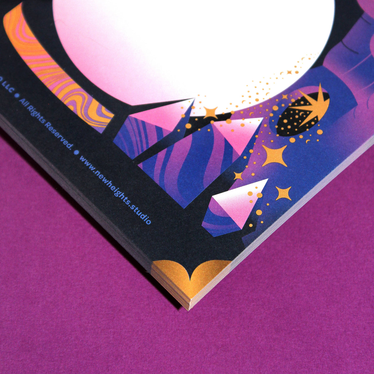 "The Future Is Yours To Write" Manifestation Notepad (6x6)