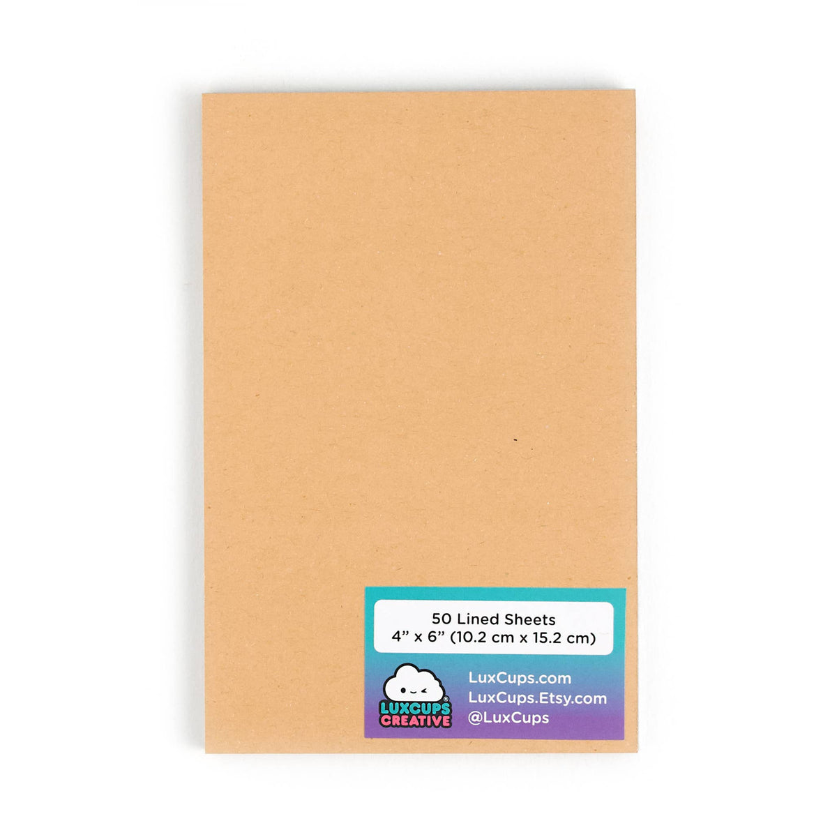 Baby Bat Notepad - 50-Page | 4”x6” | A6 | Lined