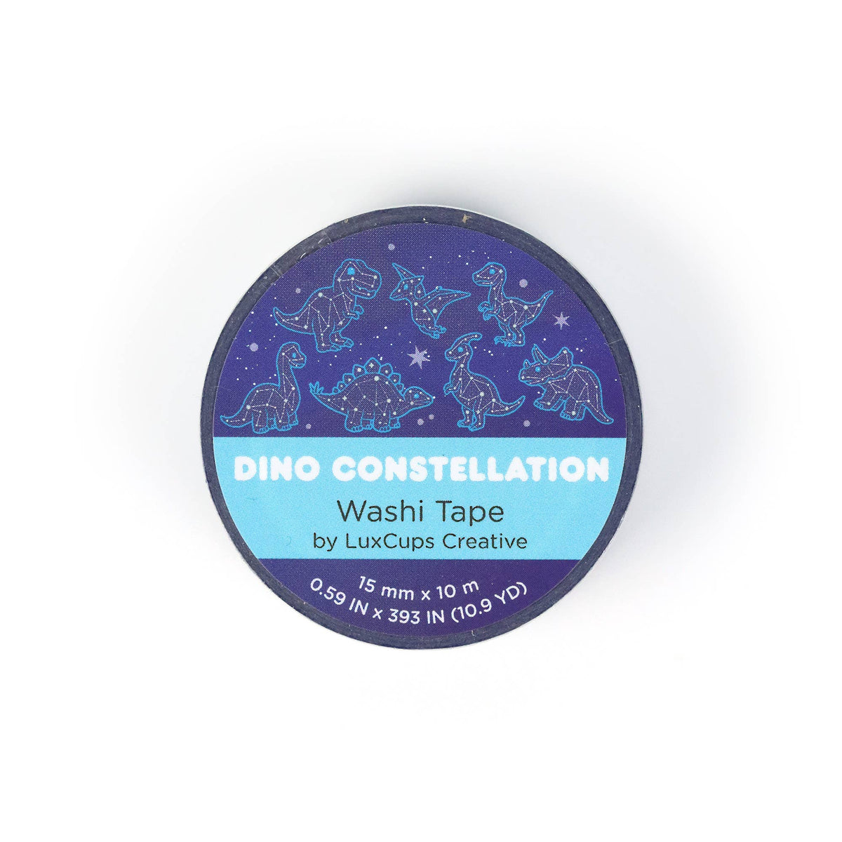 Dino Constellation Washi Tape - Stationery | Decorative Tape