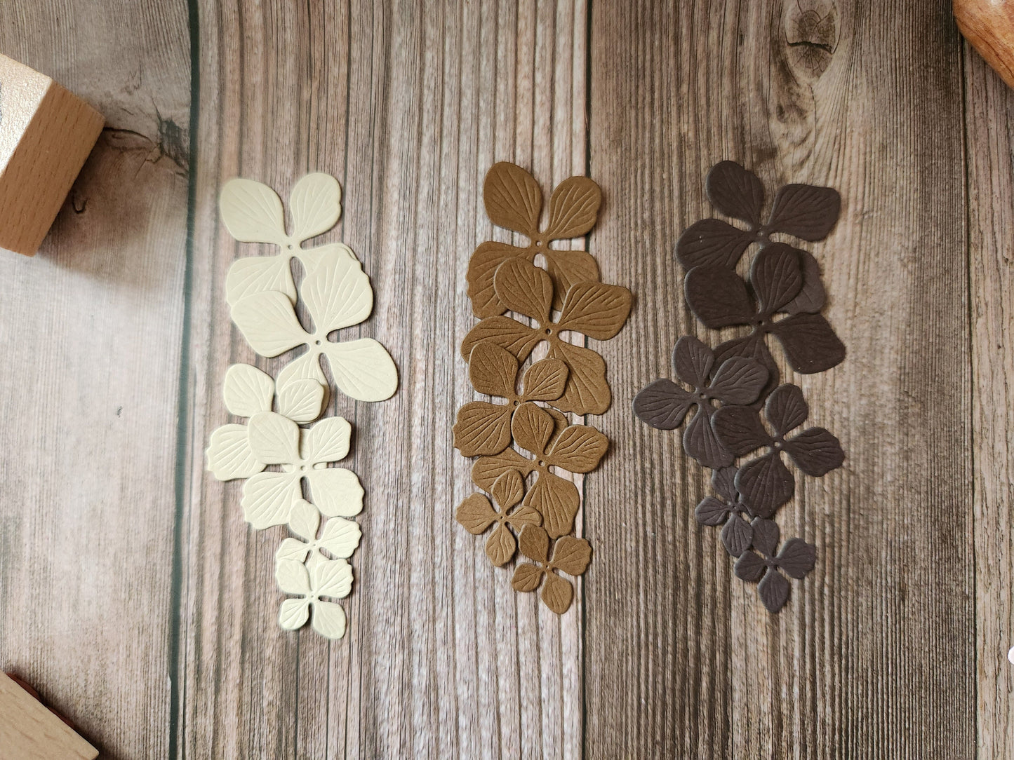 18 Hydrangea Flower Die Cuts
