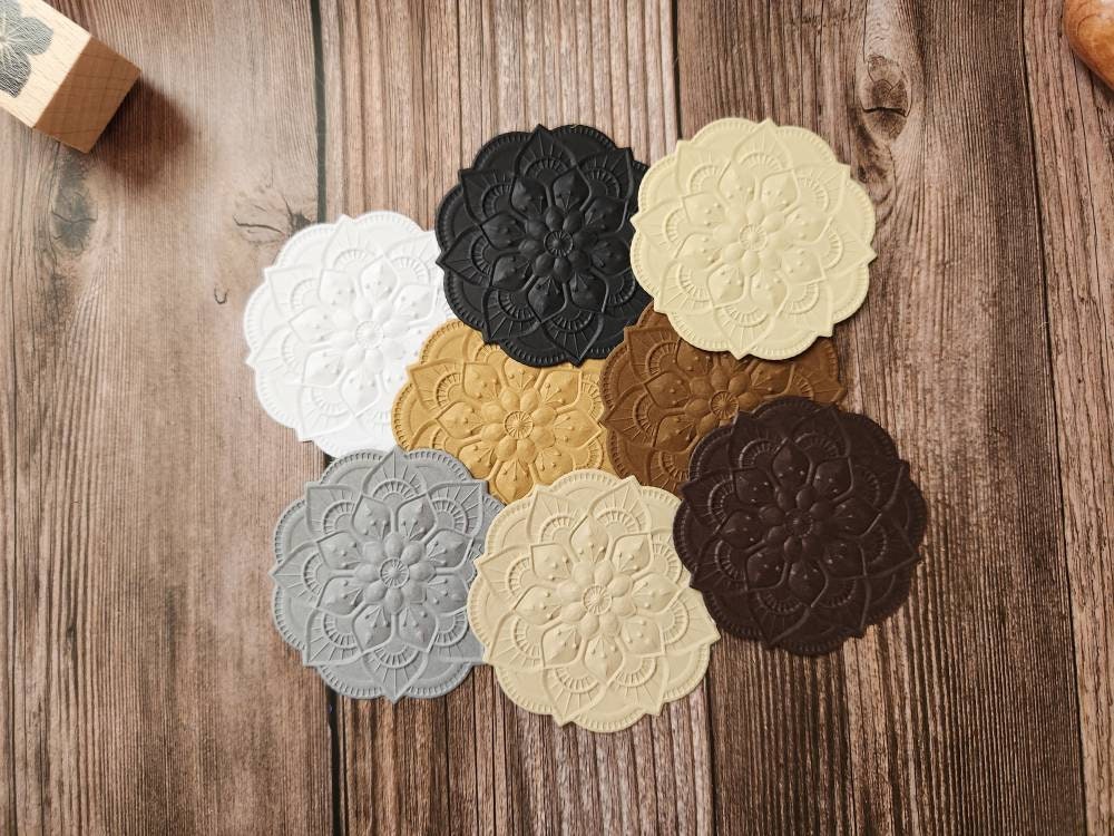 Embossed Mandala Flower Die Cut