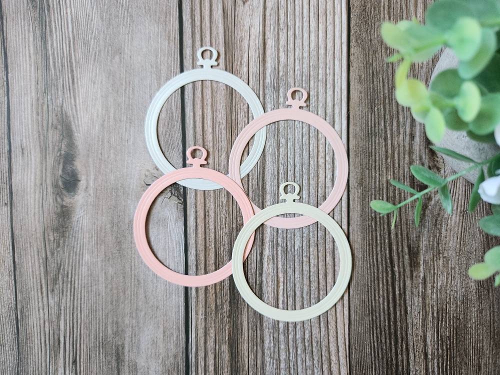 Circle Locket Die Cuts