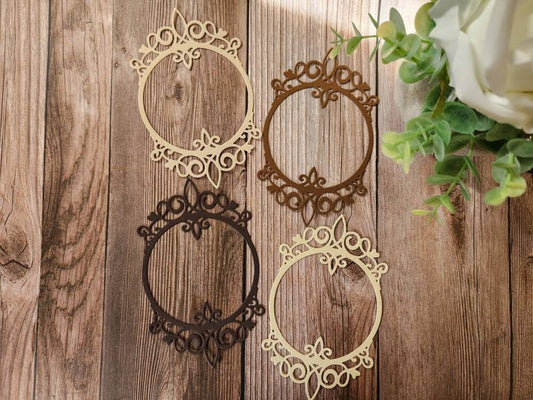 Victorian frame die cut