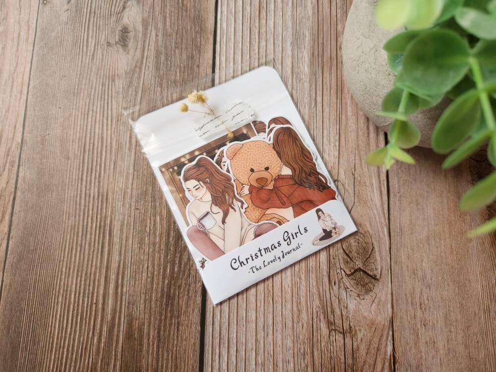 Christmas Girls Stickers