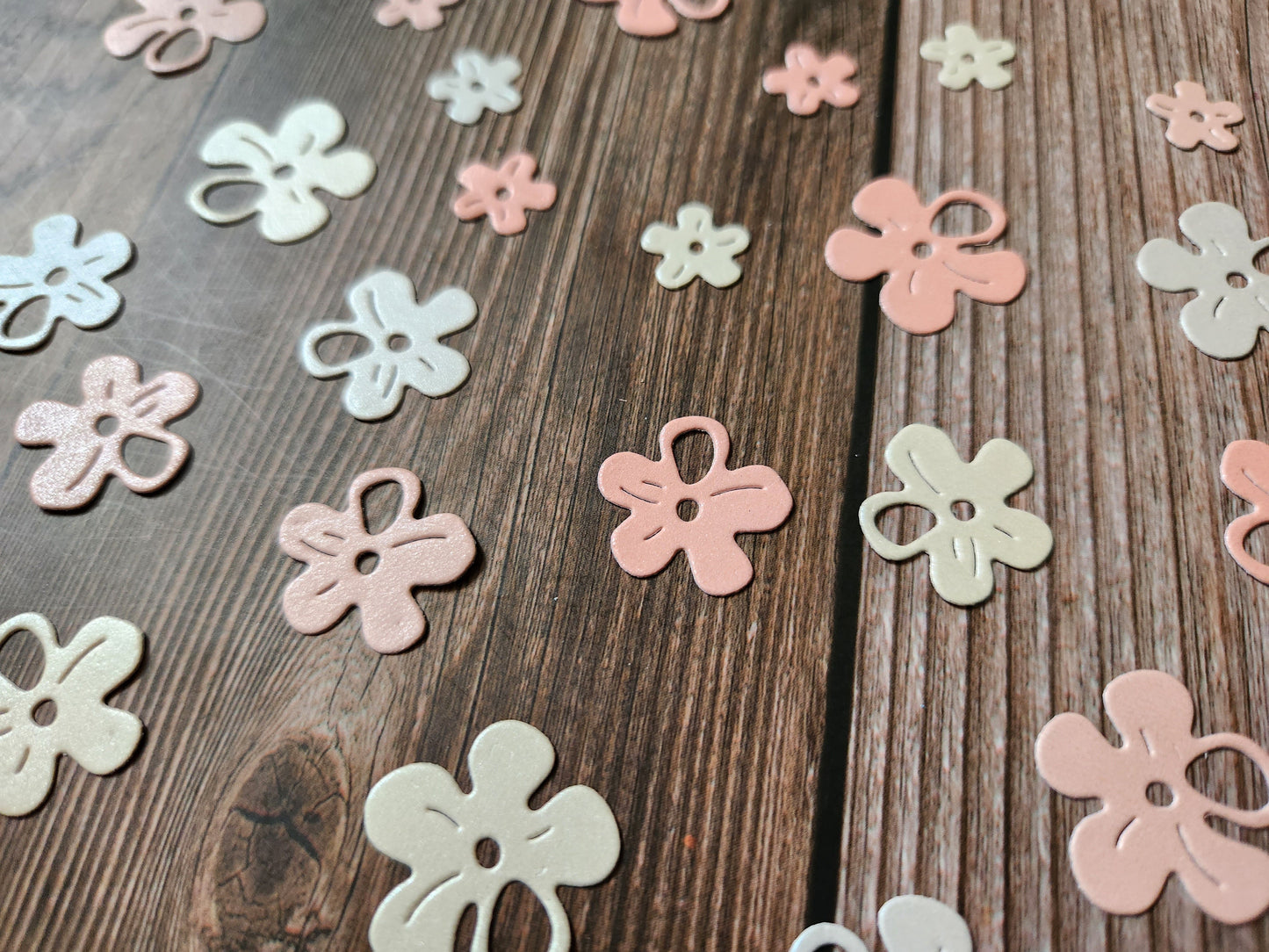 24 Mini Flower Die Cuts