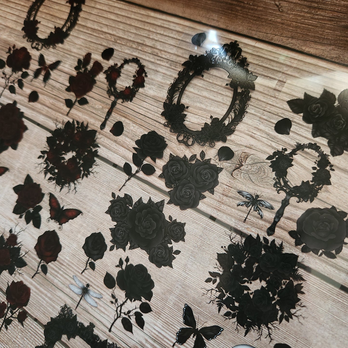 Gothic Rose Pet Tape Sample Loop