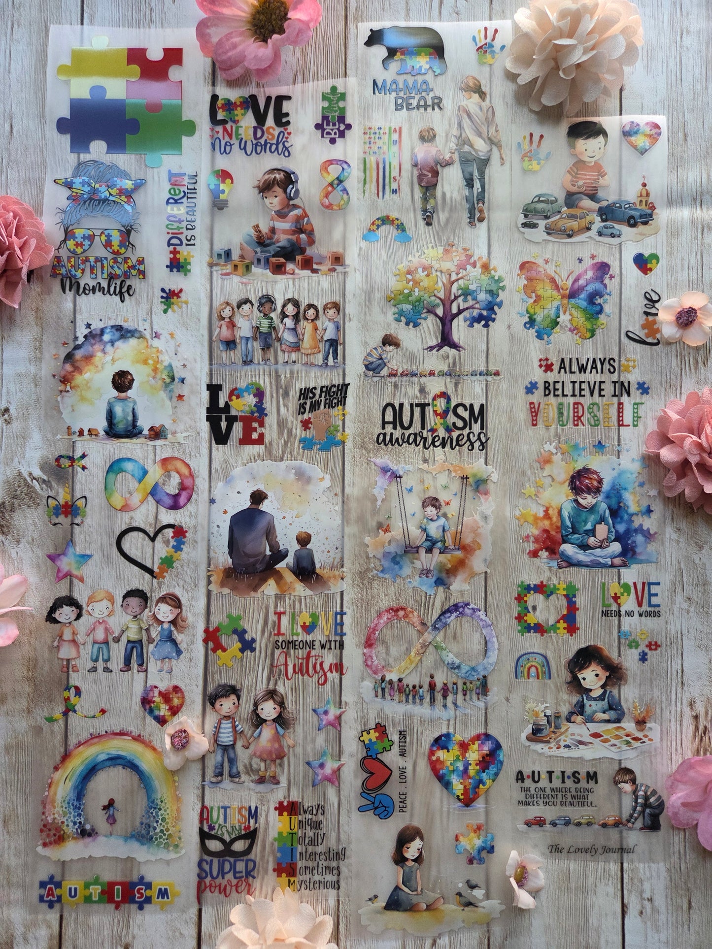 Autism Awareness - PET Tape Sample Loop (Reggie)