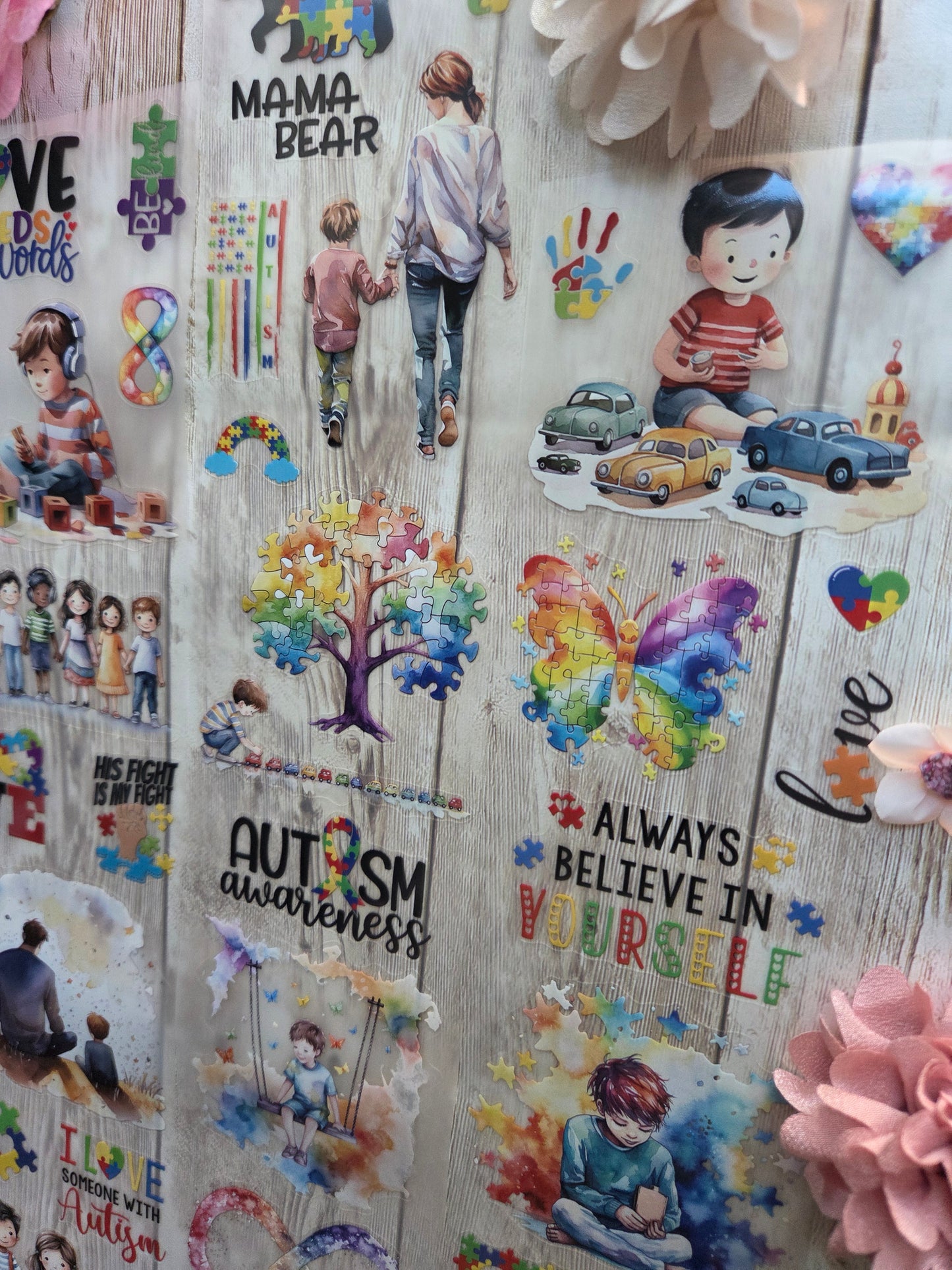 Autism Awareness - PET Tape Sample Loop (Reggie)