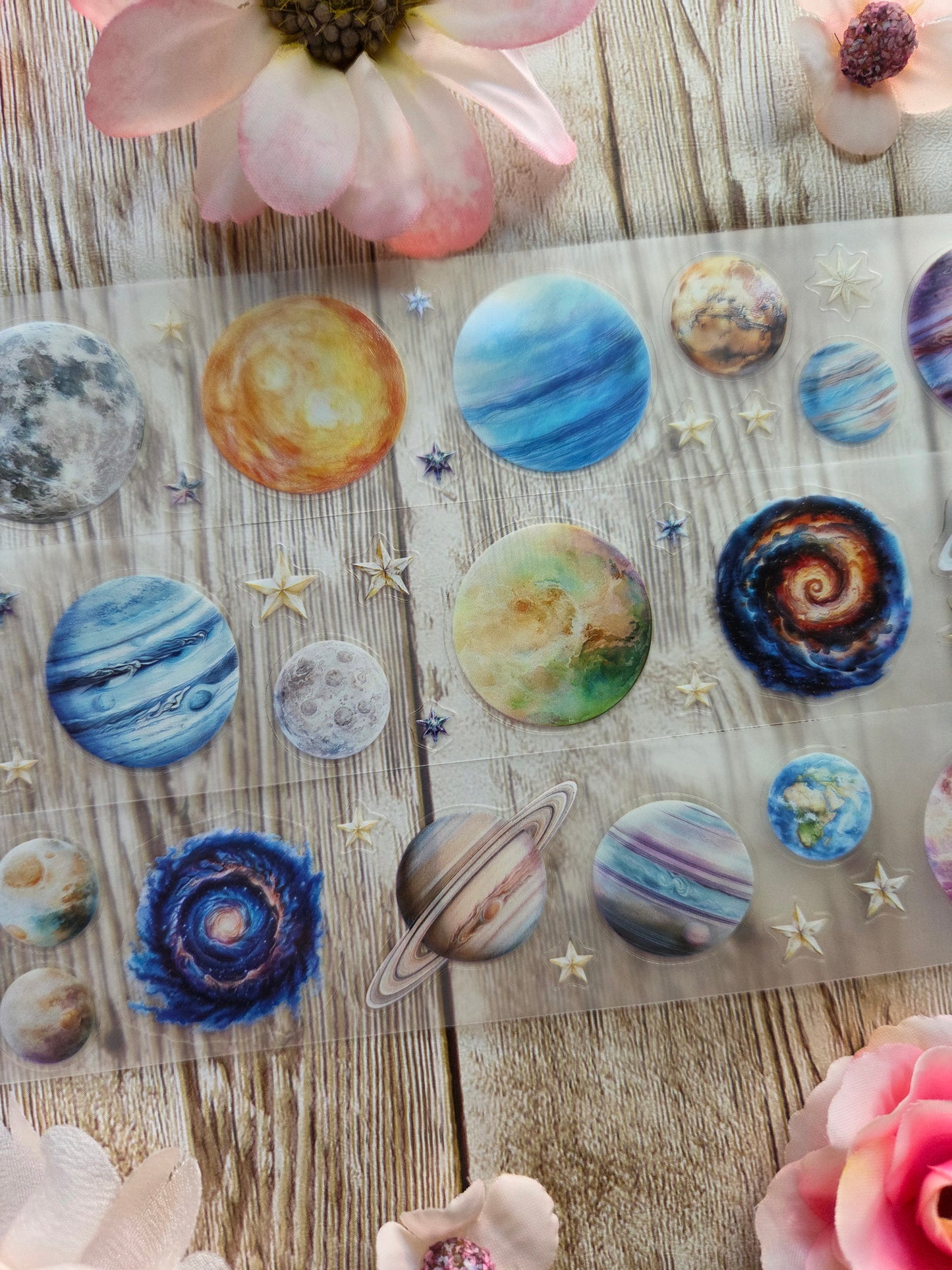 Planets - PET Tape Sample Loop (Itty Bitty)