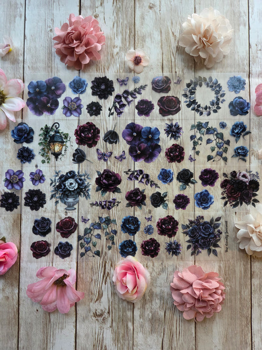 Moody Florals - PET Tape Sample Loop (Mini)