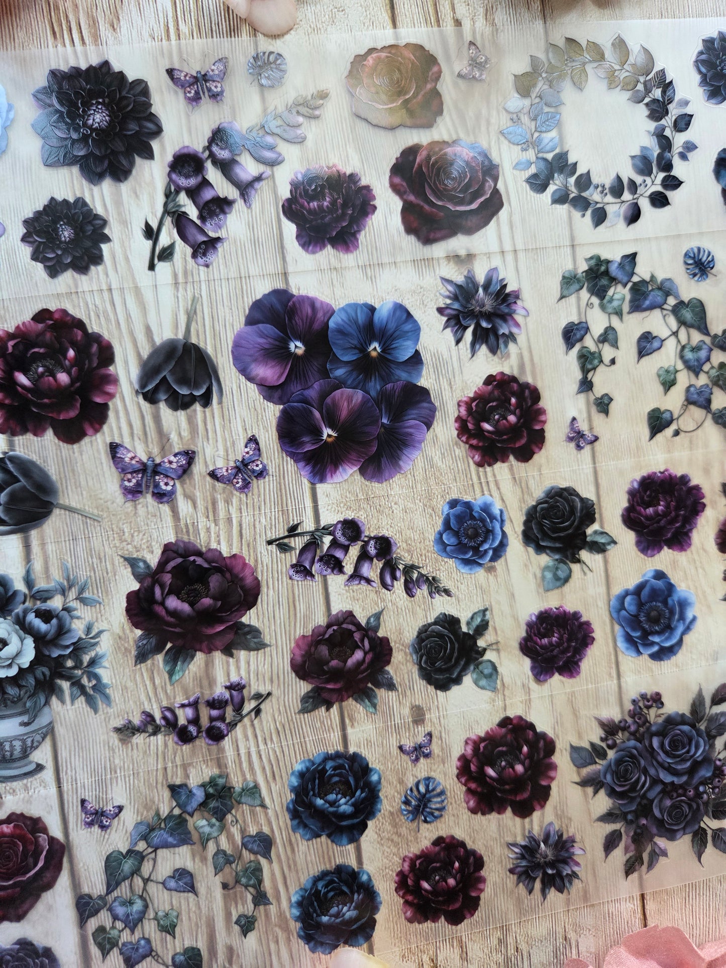 Moody Florals - PET Tape Sample Loop (Mini)