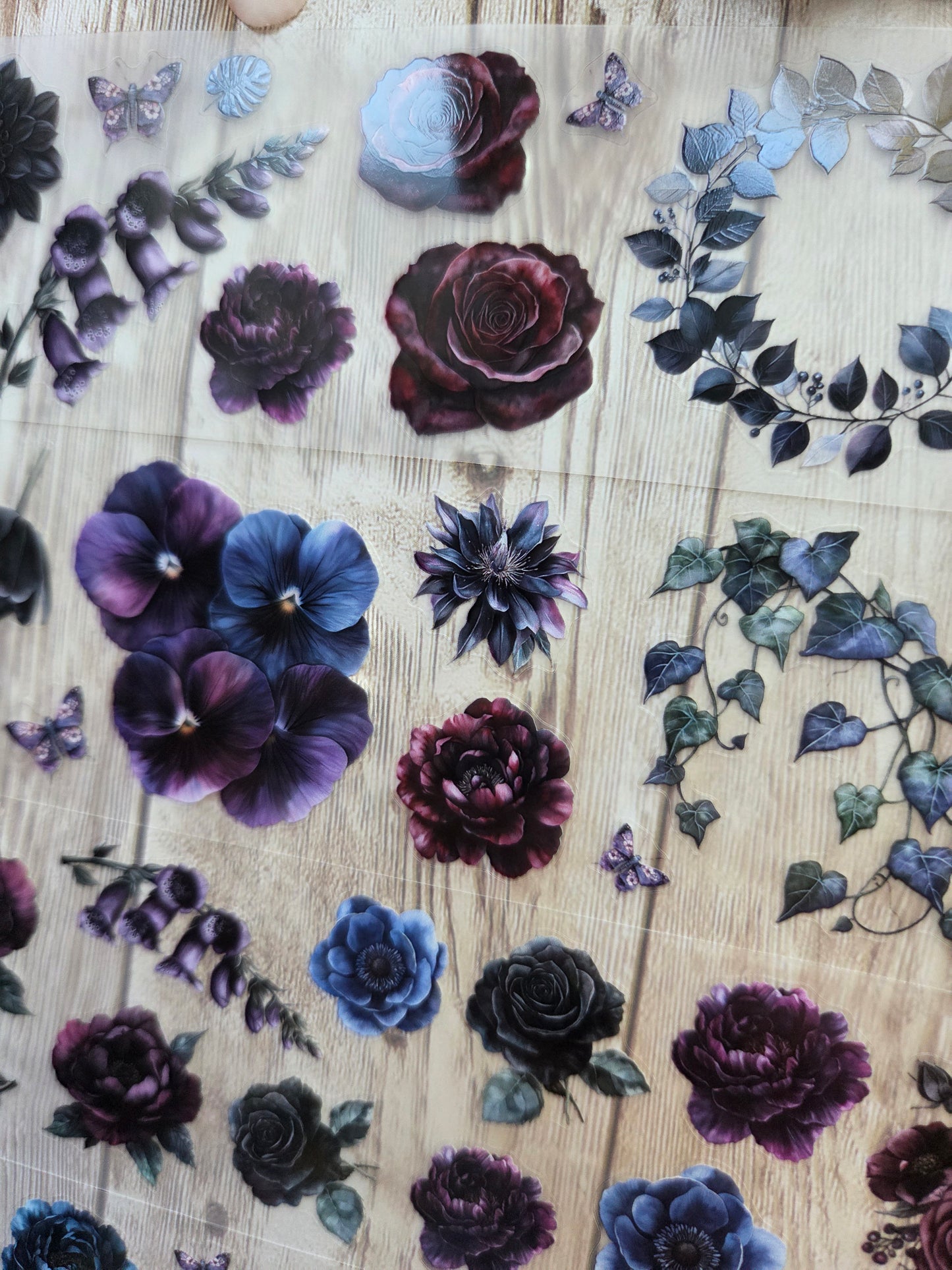 Moody Florals - PET Tape Sample Loop (Mini)