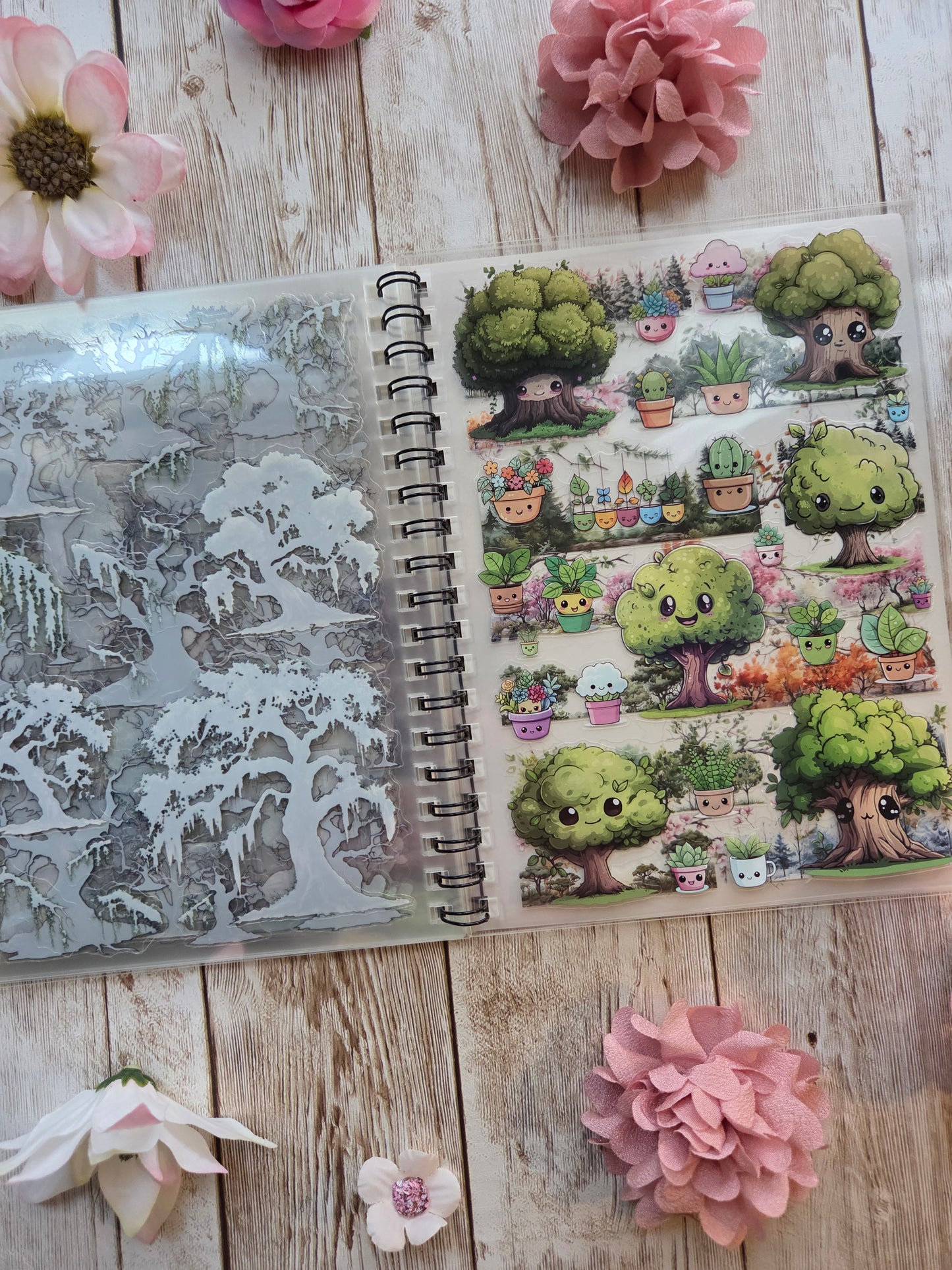 Evergreen Sticker Book