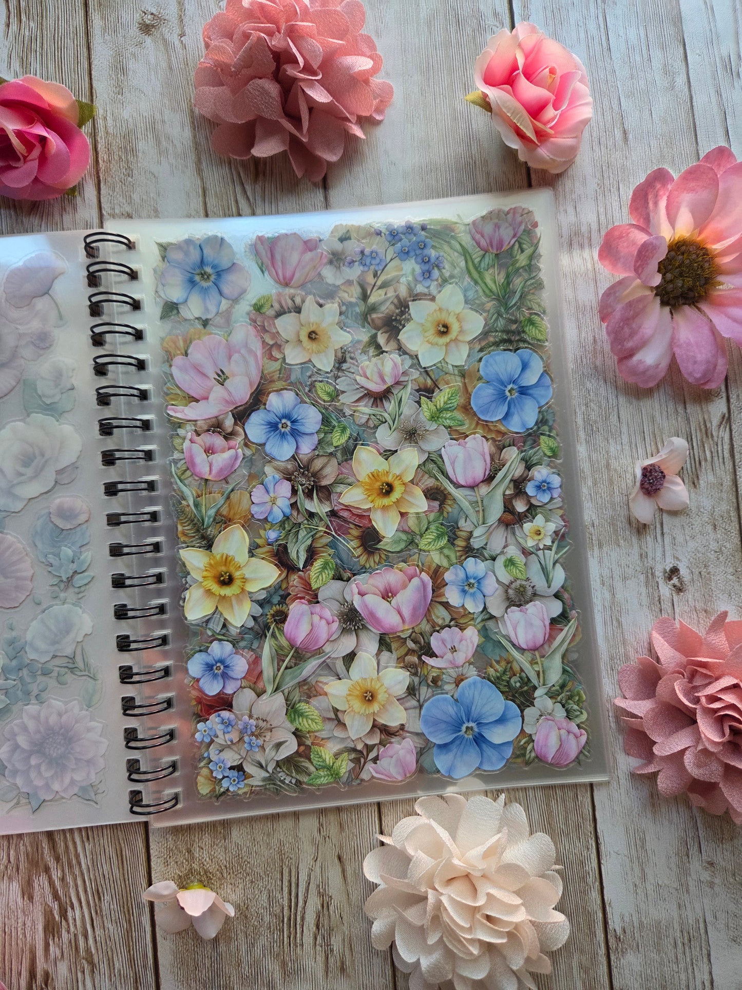 Flowers Sticker Book