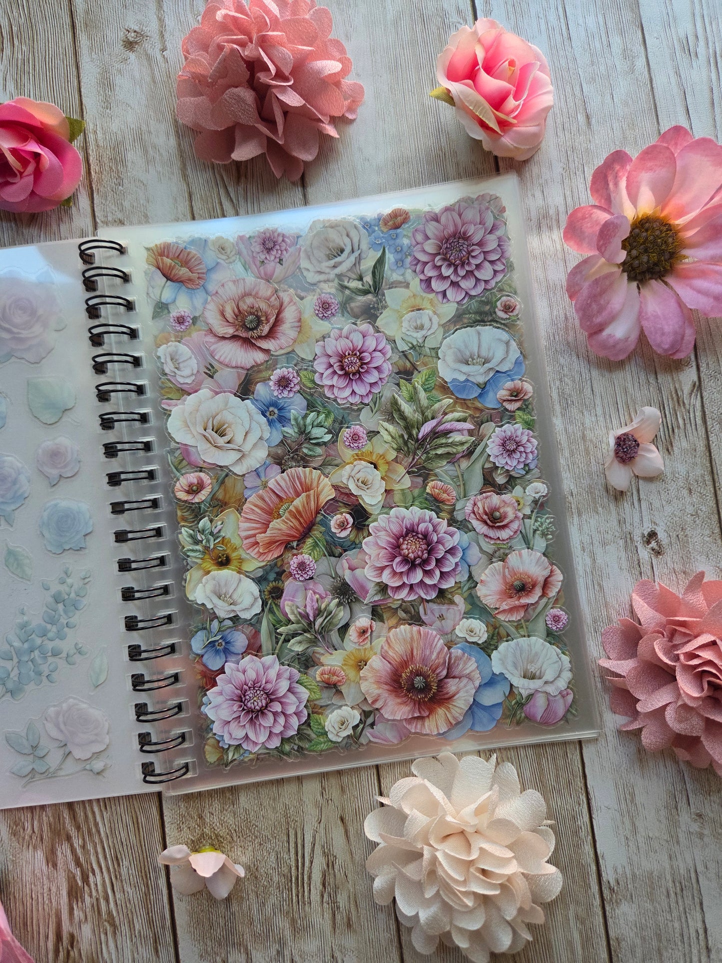 Flowers Sticker Book