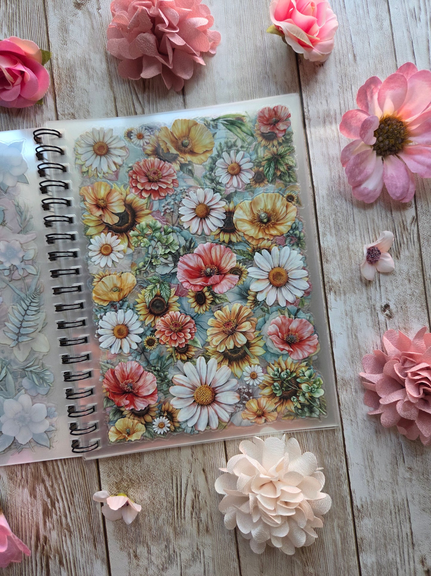 Flowers Sticker Book