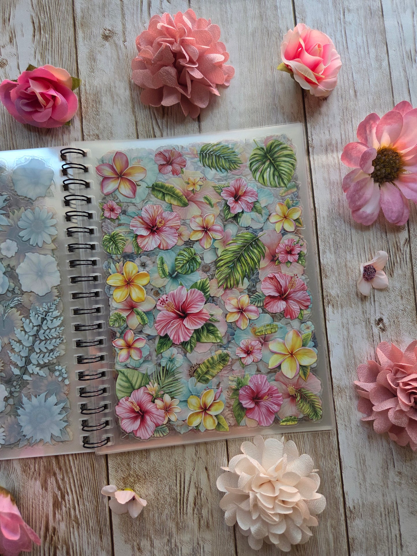 Flowers Sticker Book