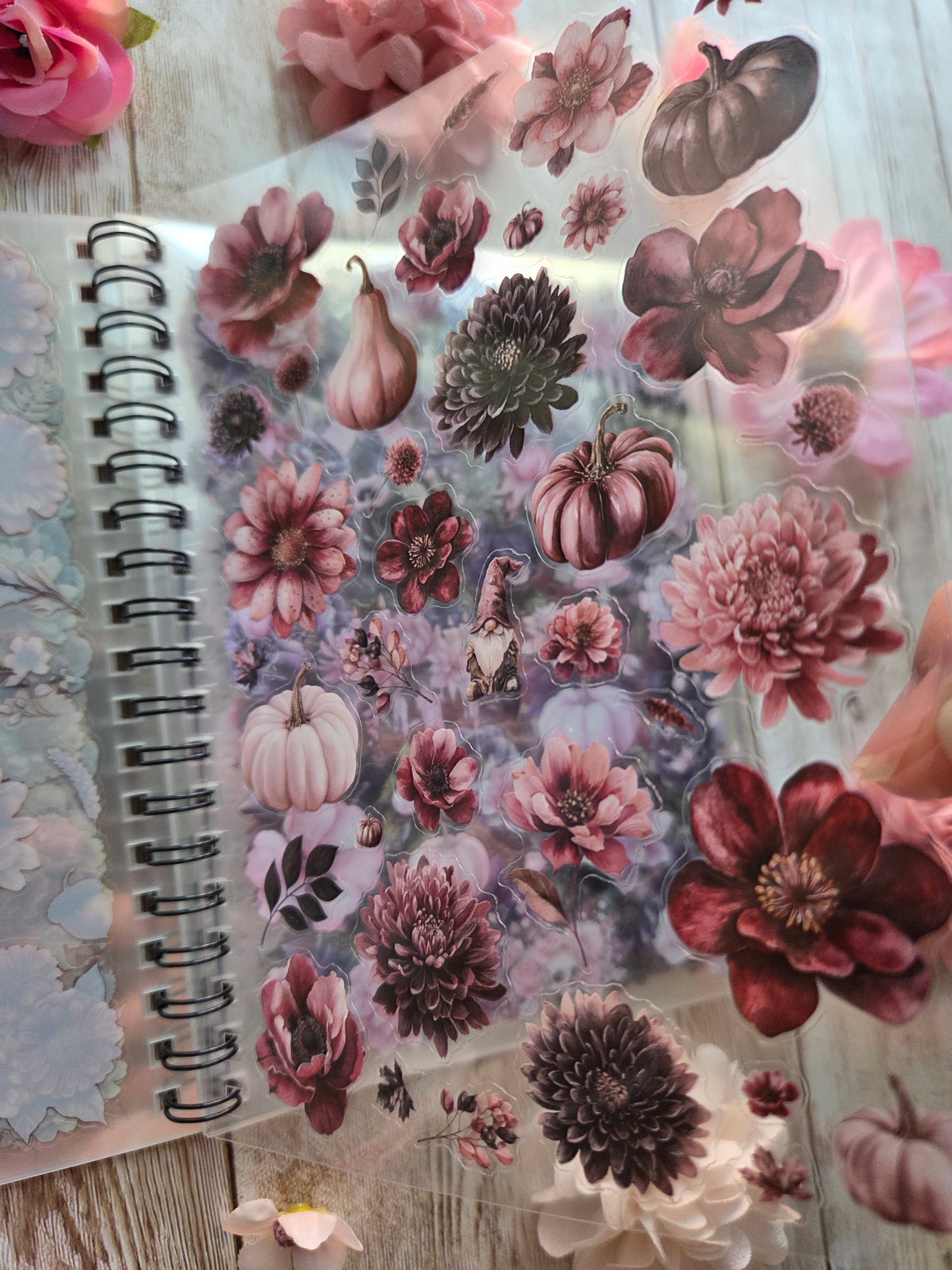Flowers Sticker Book