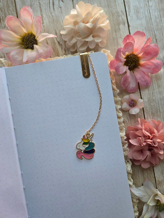 Unicorn Face Bookmark