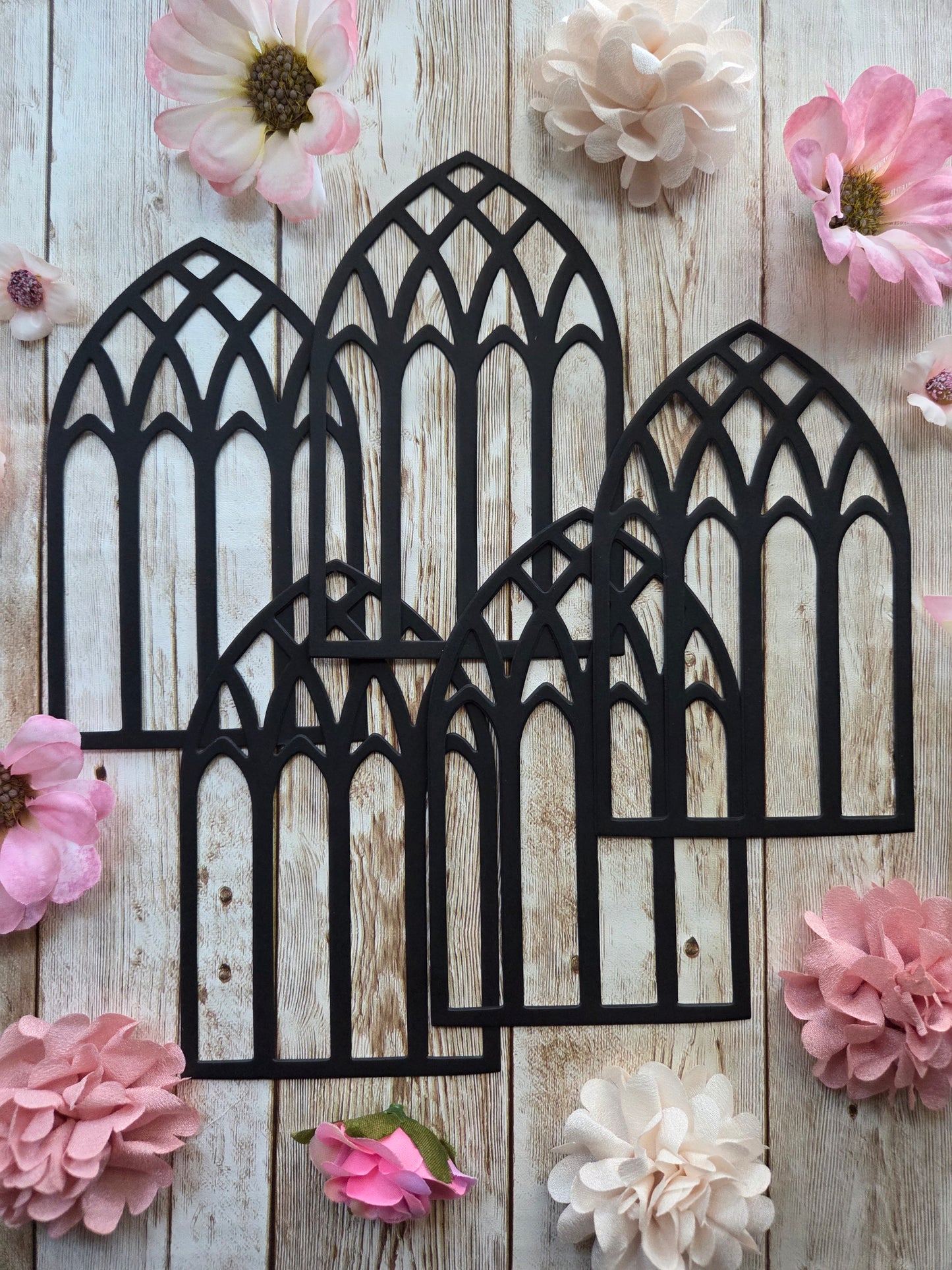 Large Gothic Windows Die Cut Set