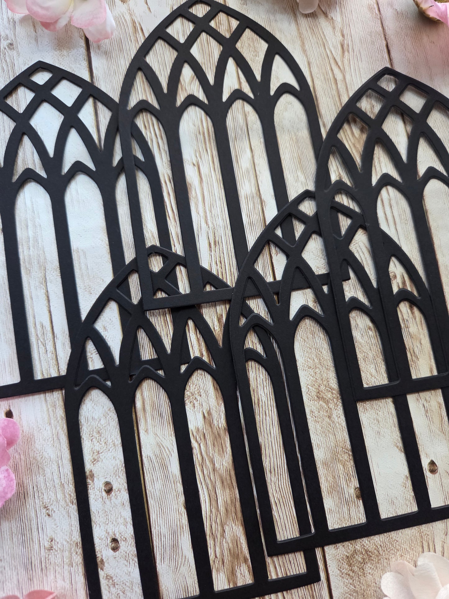 Large Gothic Windows Die Cut Set