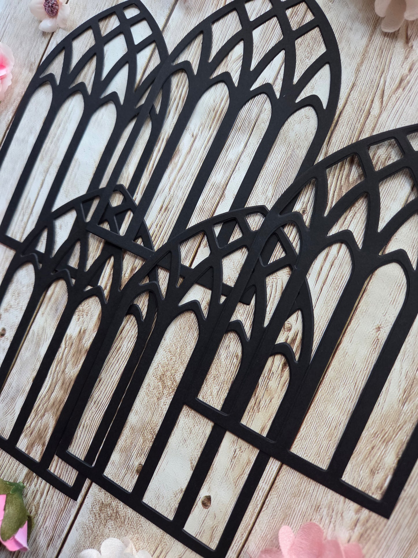 Large Gothic Windows Die Cut Set