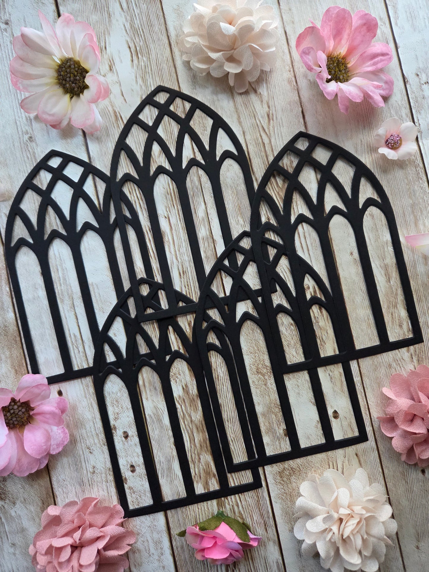 Large Gothic Windows Die Cut Set