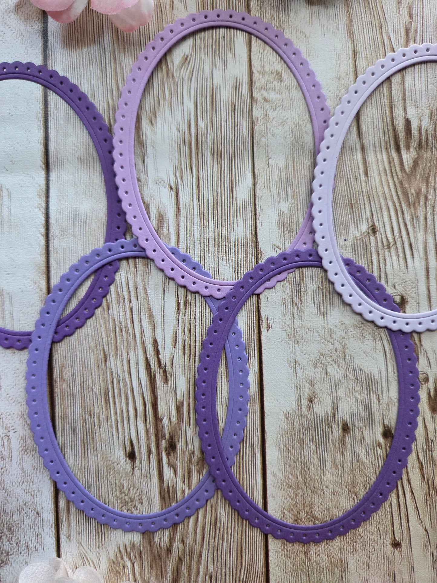 Stitched Ovals  Die Cut Set