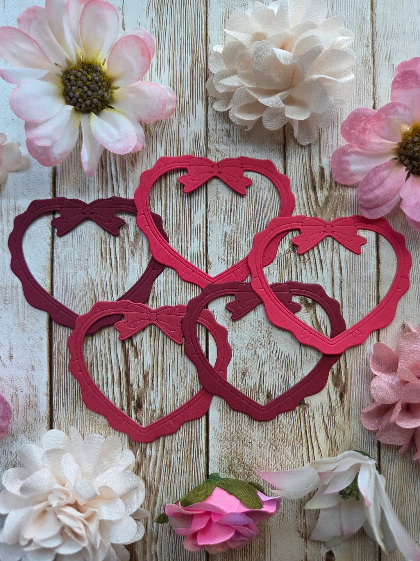 Small Hearts Die Cut Set