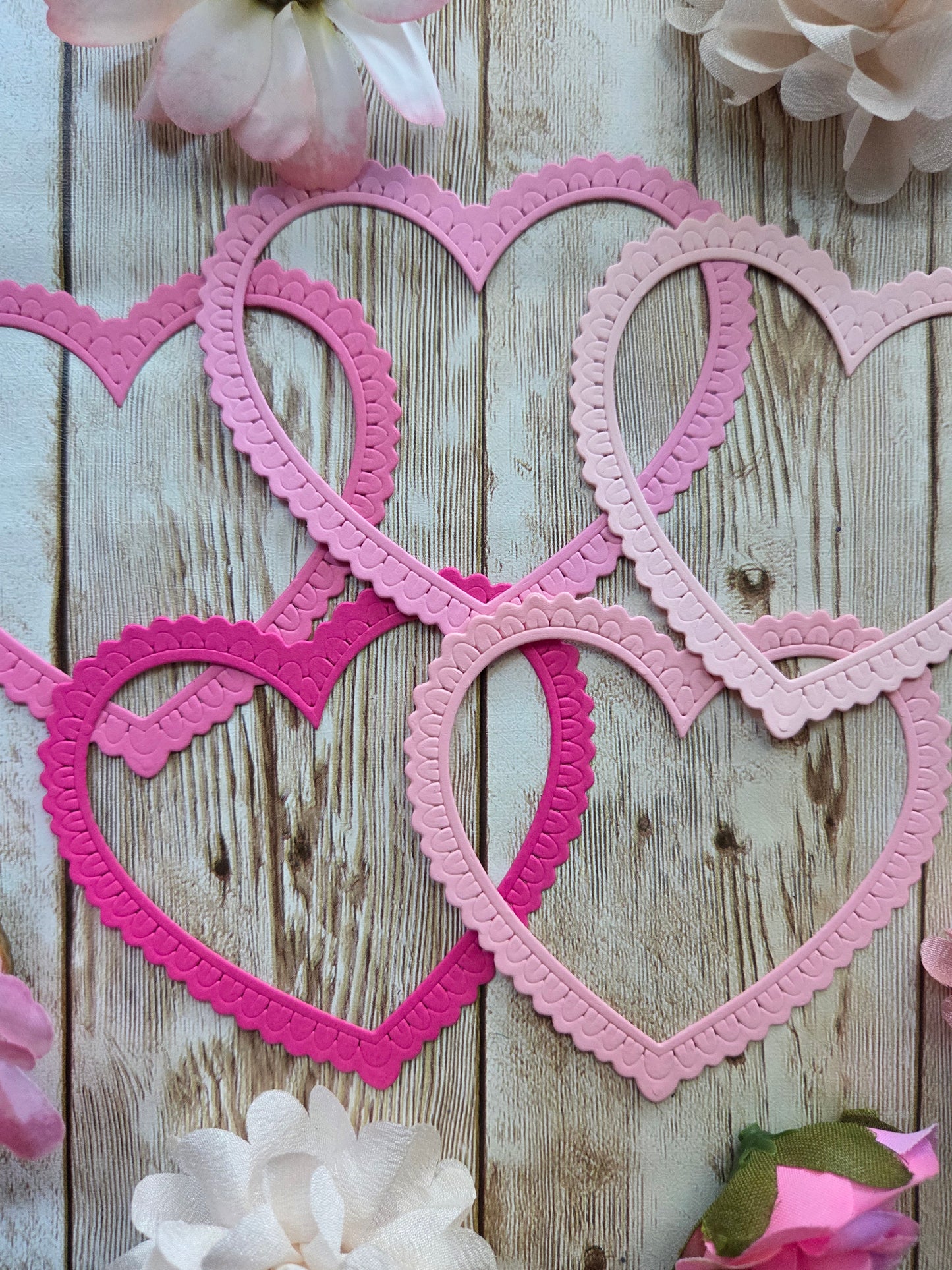 Lovely Hearts Die Cut Set