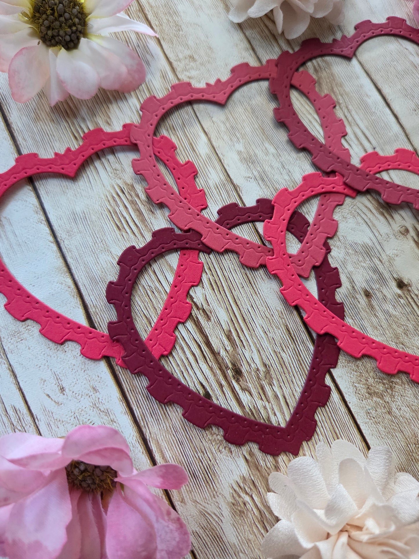 Fancy Hearts Die Cut Set