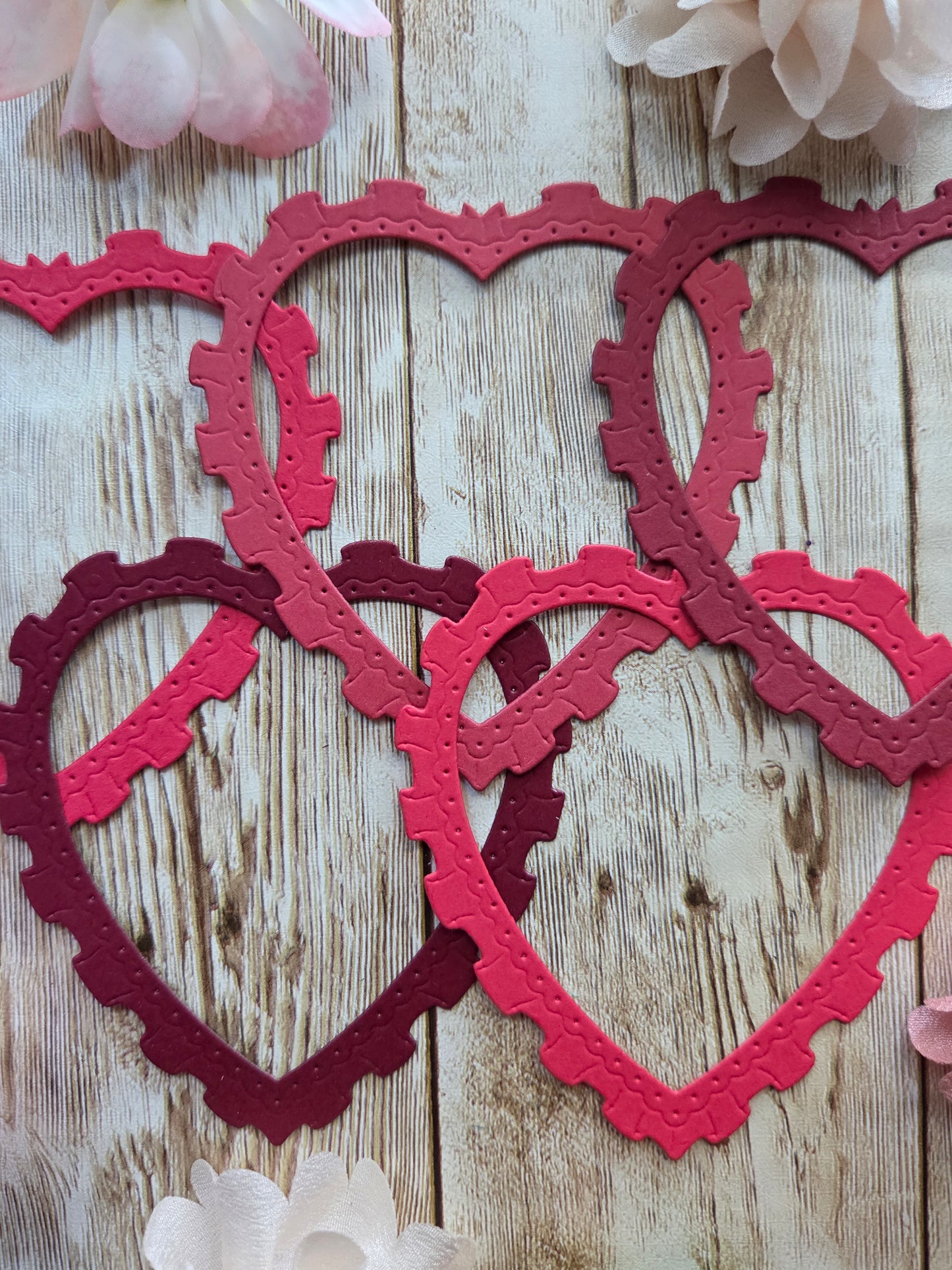 Fancy Hearts Die Cut Set