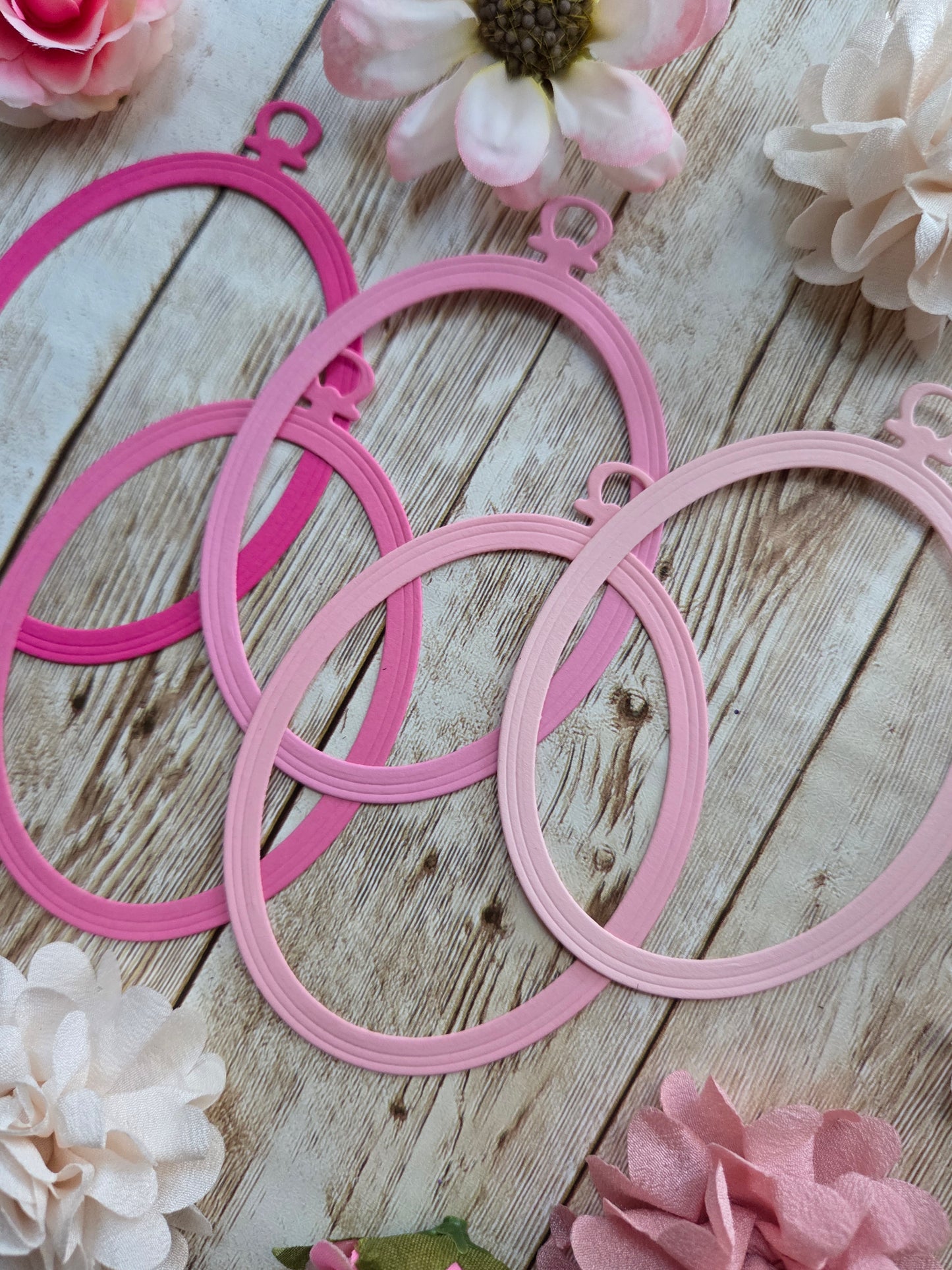 Oval Lockets Die Cut Set