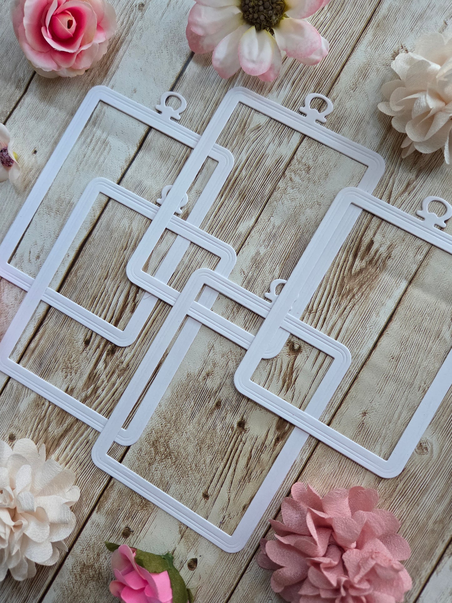 Rectangle Lockets Die Cut Set