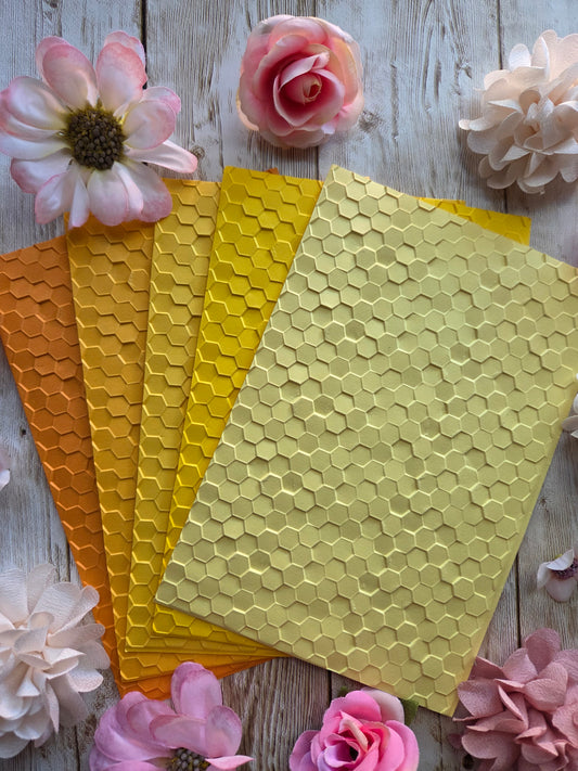 Honeycomb Embossed Paper Set