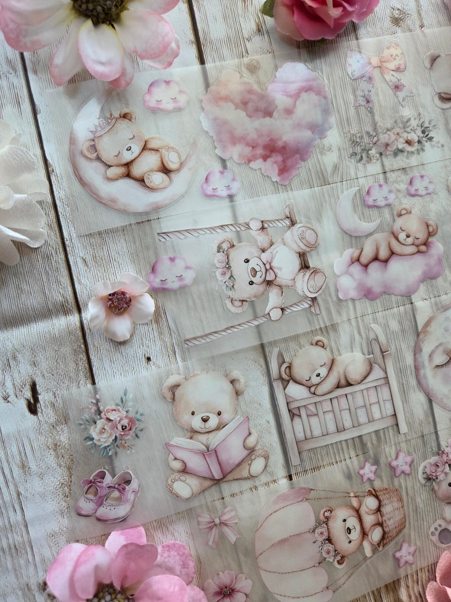 Pink Teddy Bear - PET Tape Sample Loop (Mini)