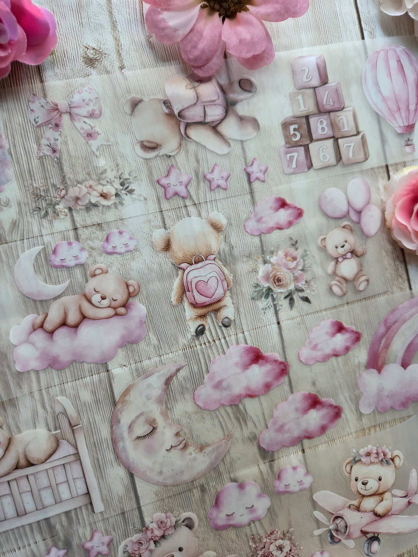 Pink Teddy Bear - PET Tape Sample Loop (Mini)