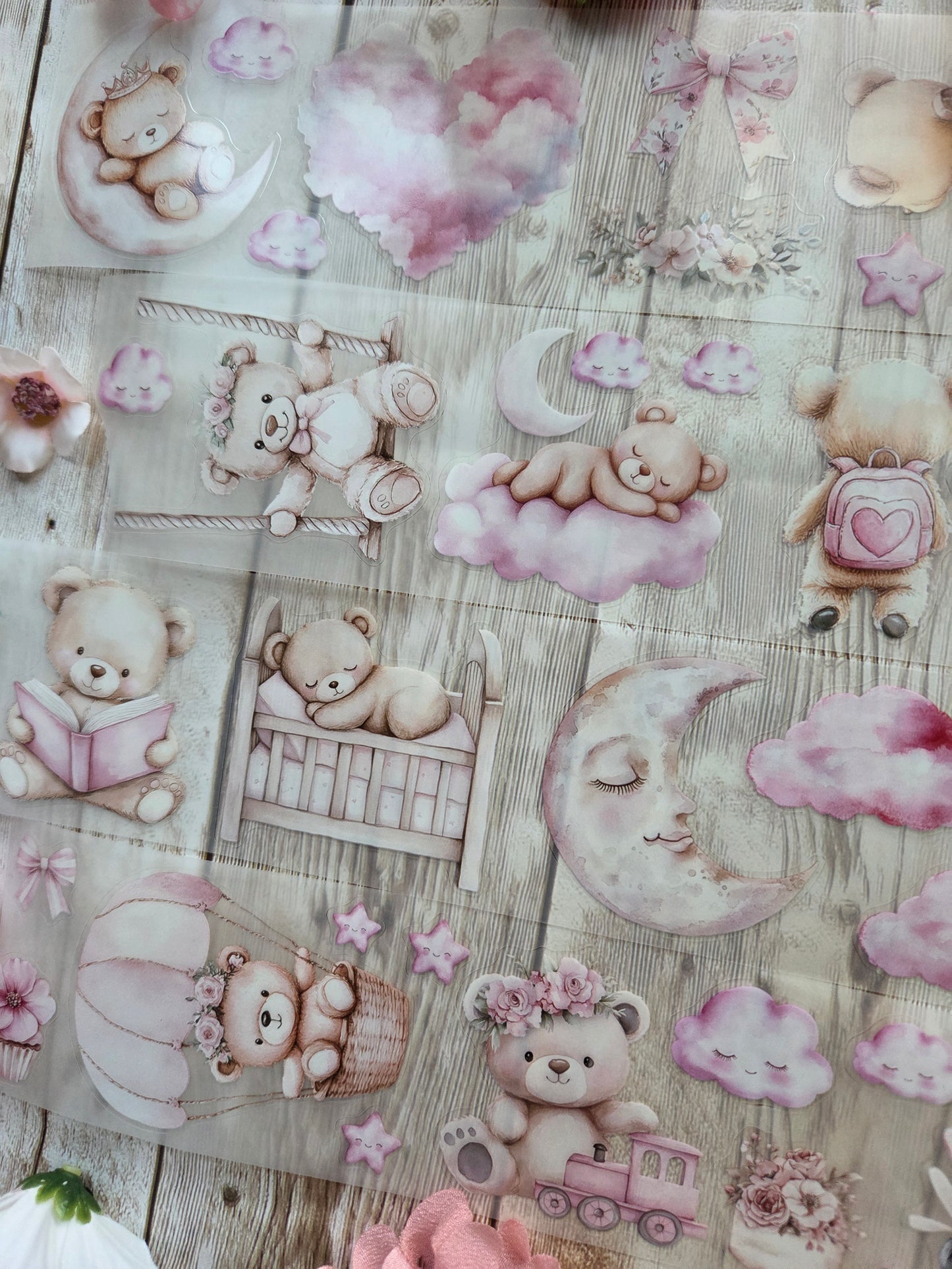 Pink Teddy Bear - PET Tape Sample Loop (Mini)