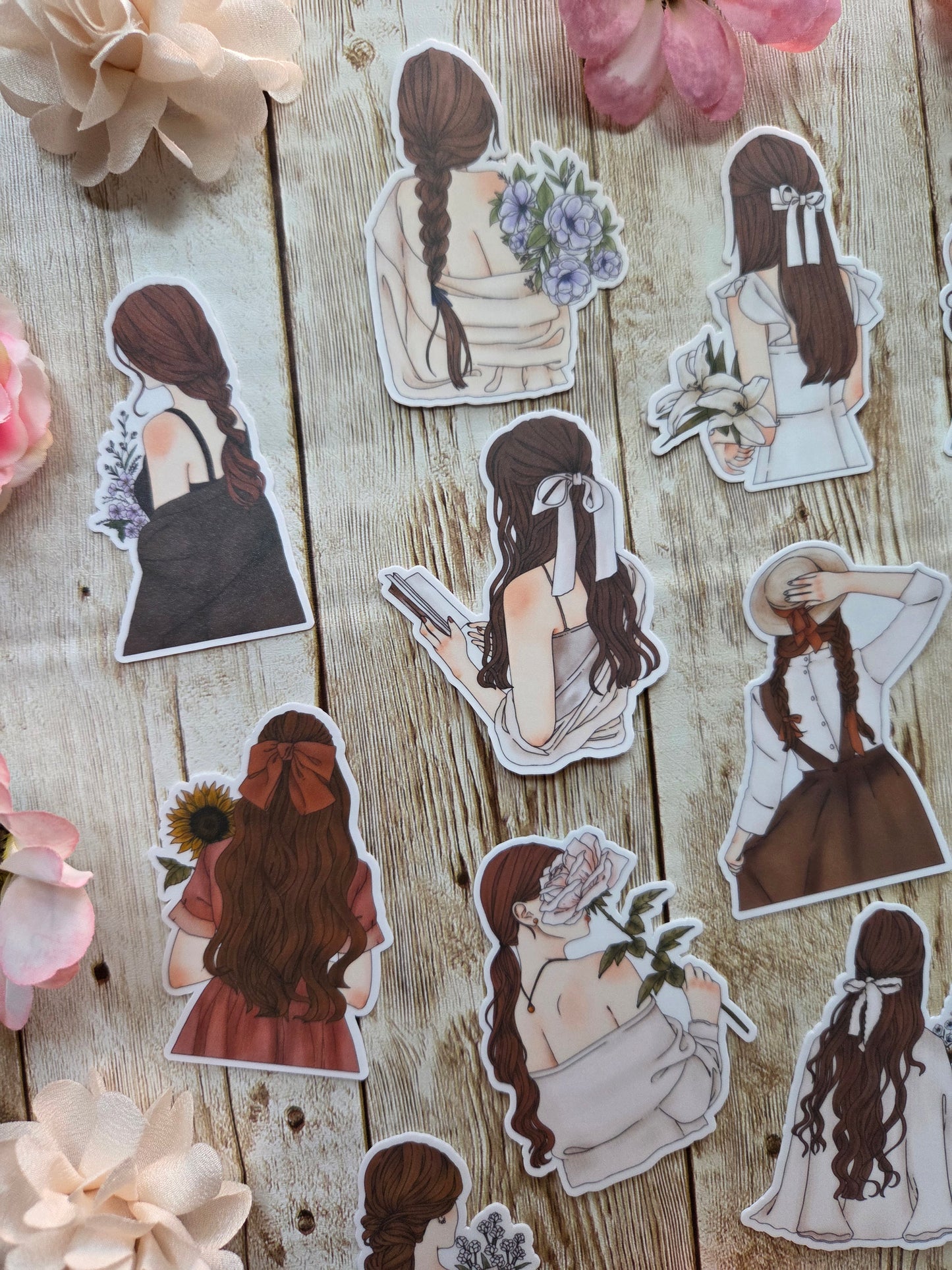 Aesthetic Girl Stickers