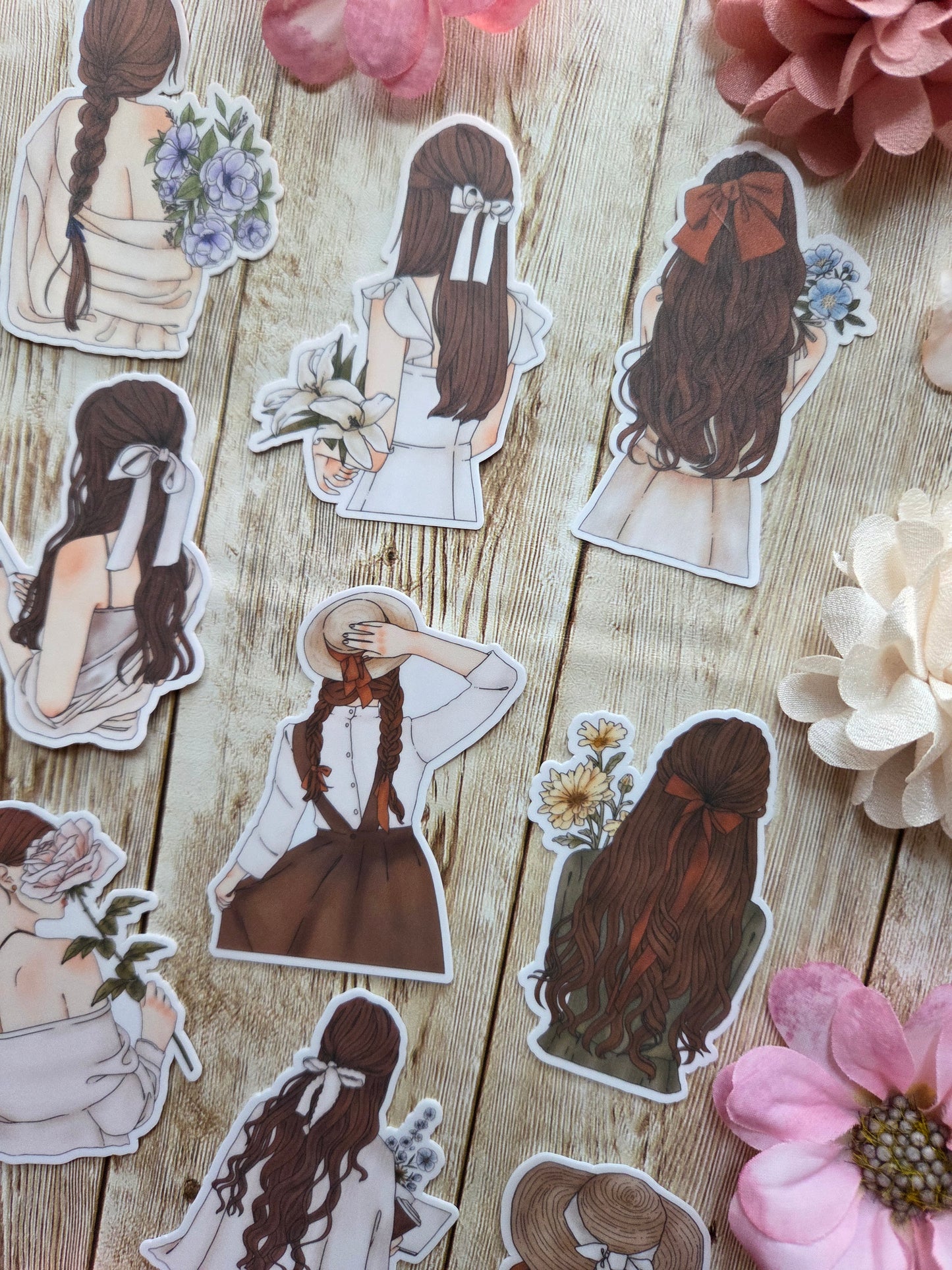 Aesthetic Girl Stickers