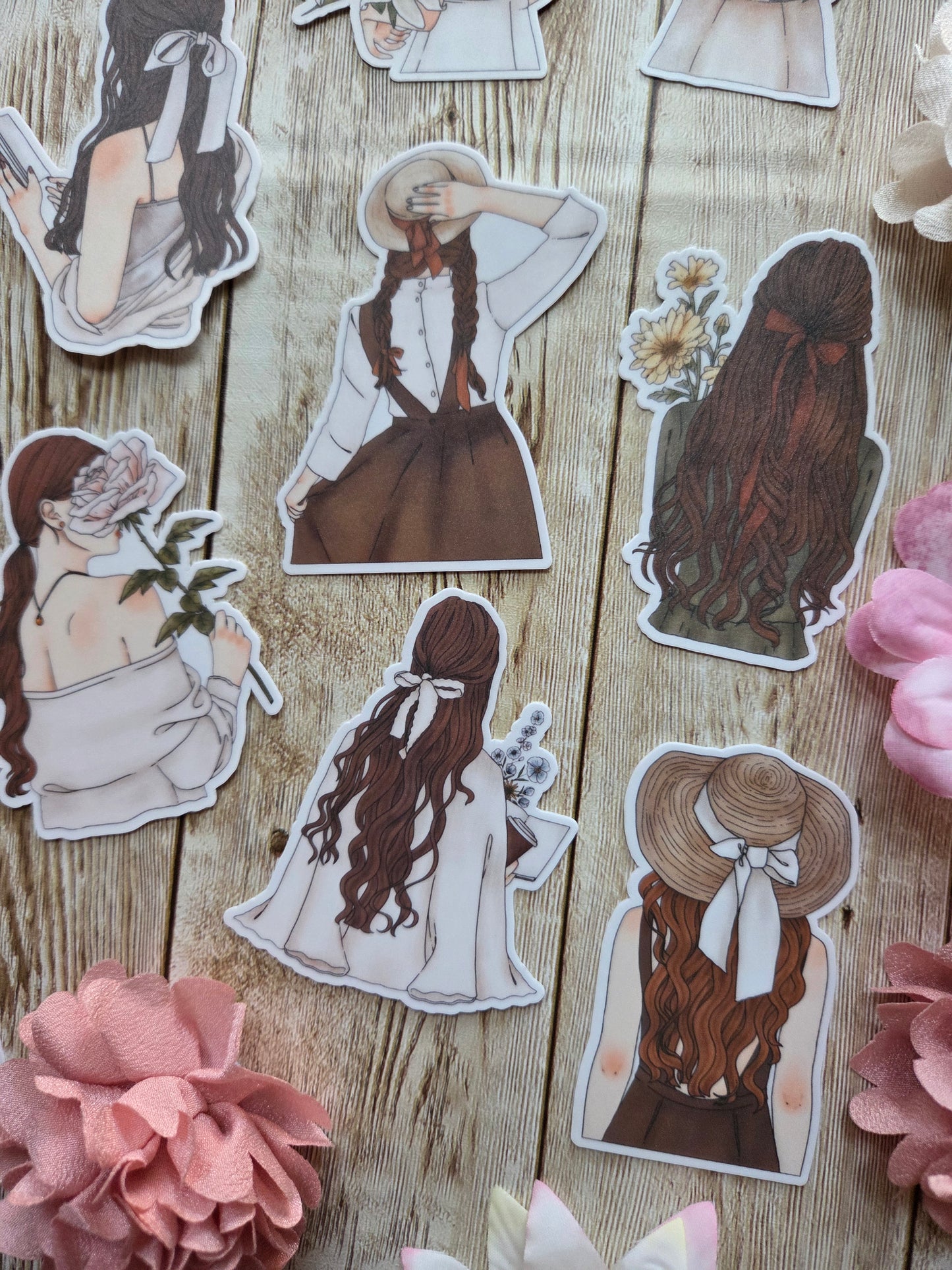 Aesthetic Girl Stickers