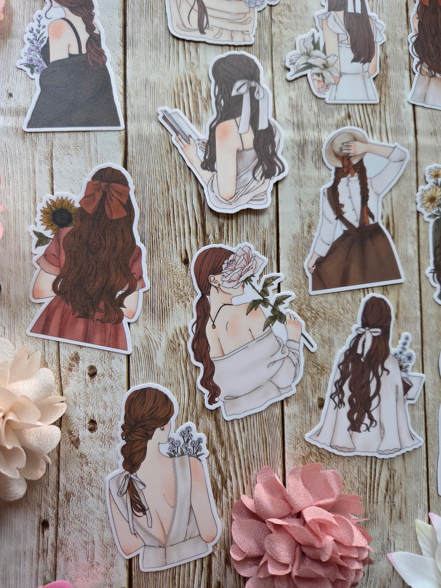 Aesthetic Girl Stickers