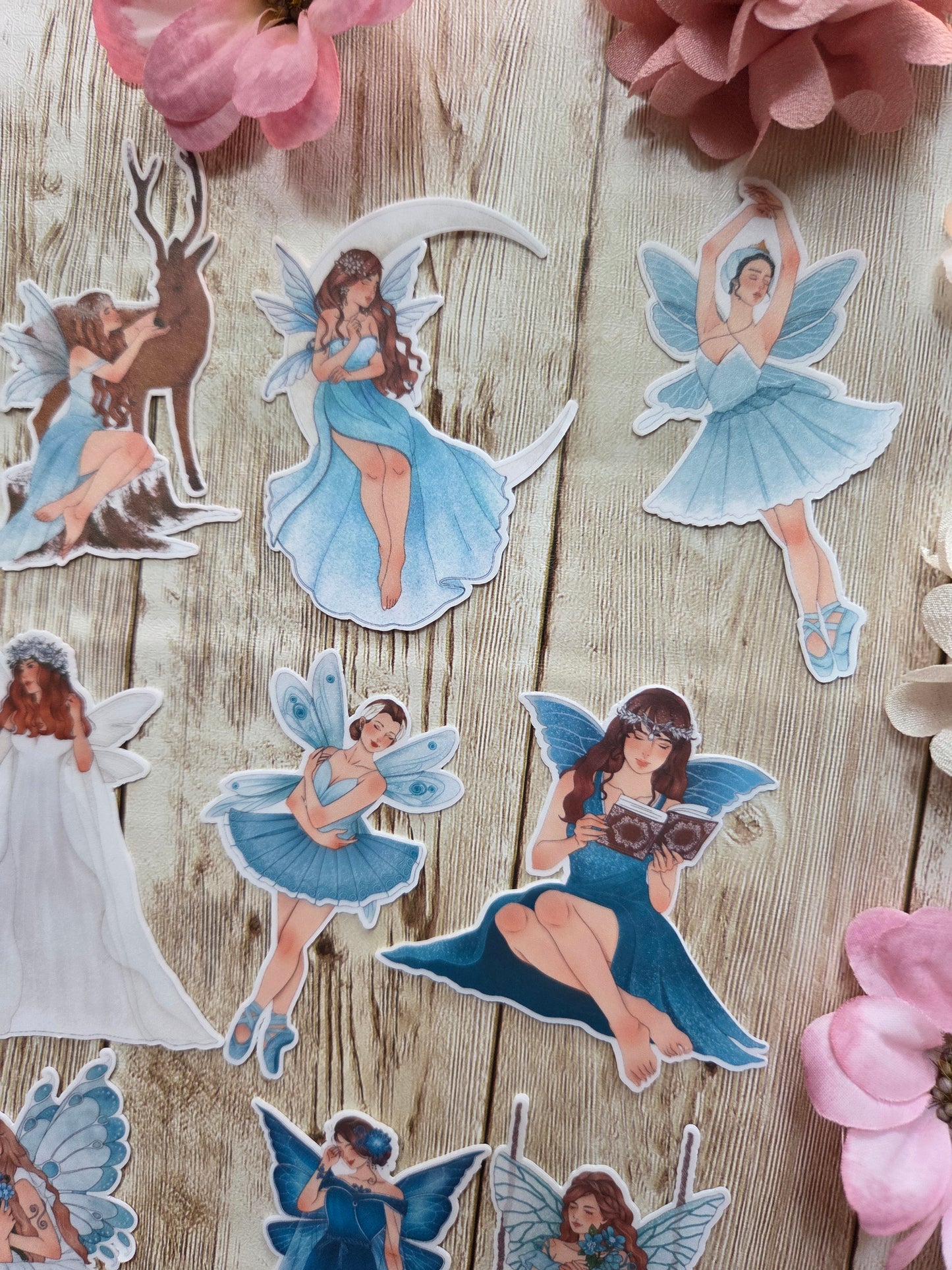 Winter Fairies Stickers
