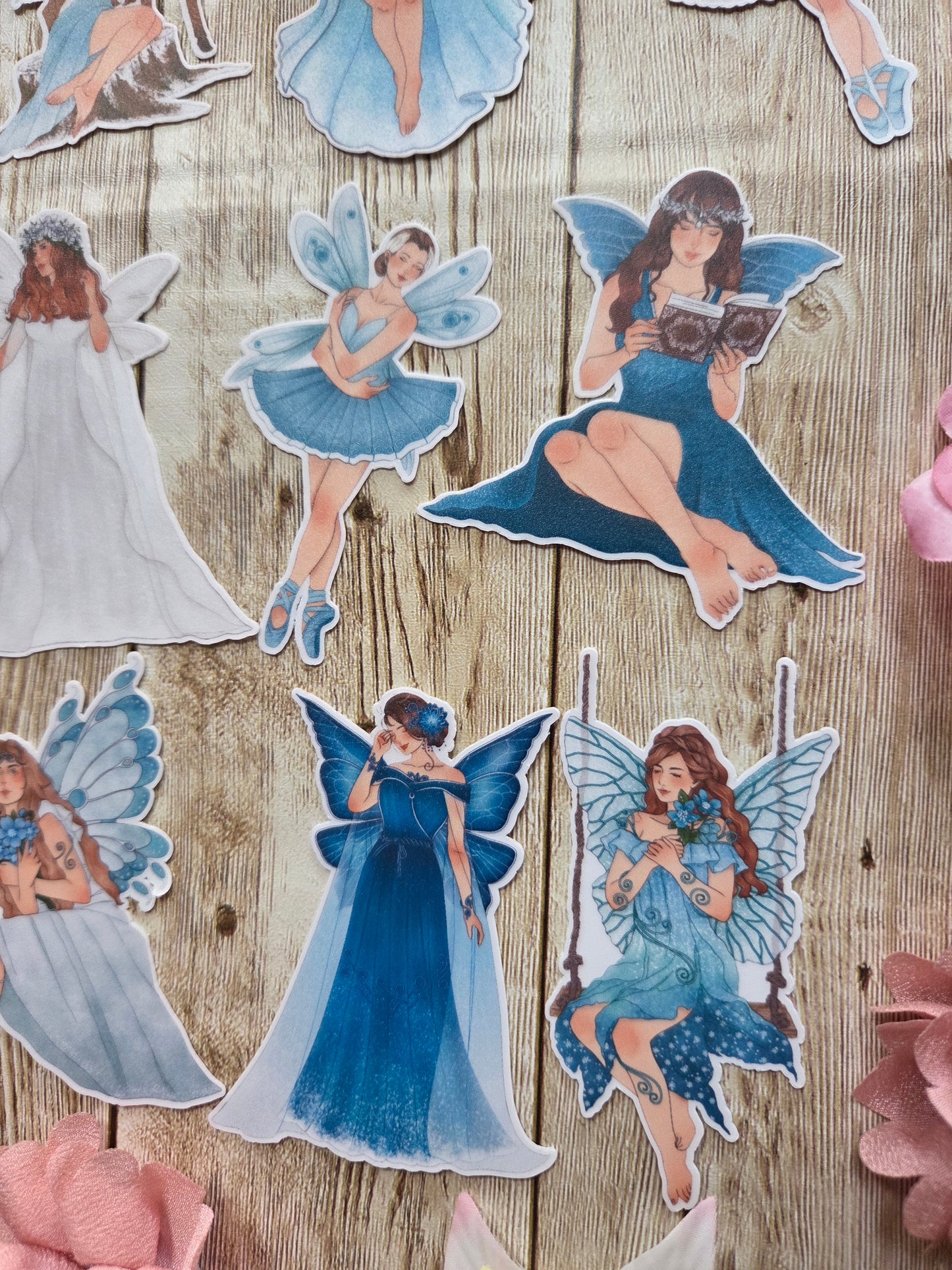 Winter Fairies Stickers