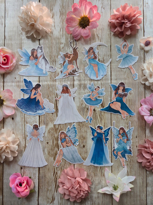 Winter Fairies Stickers