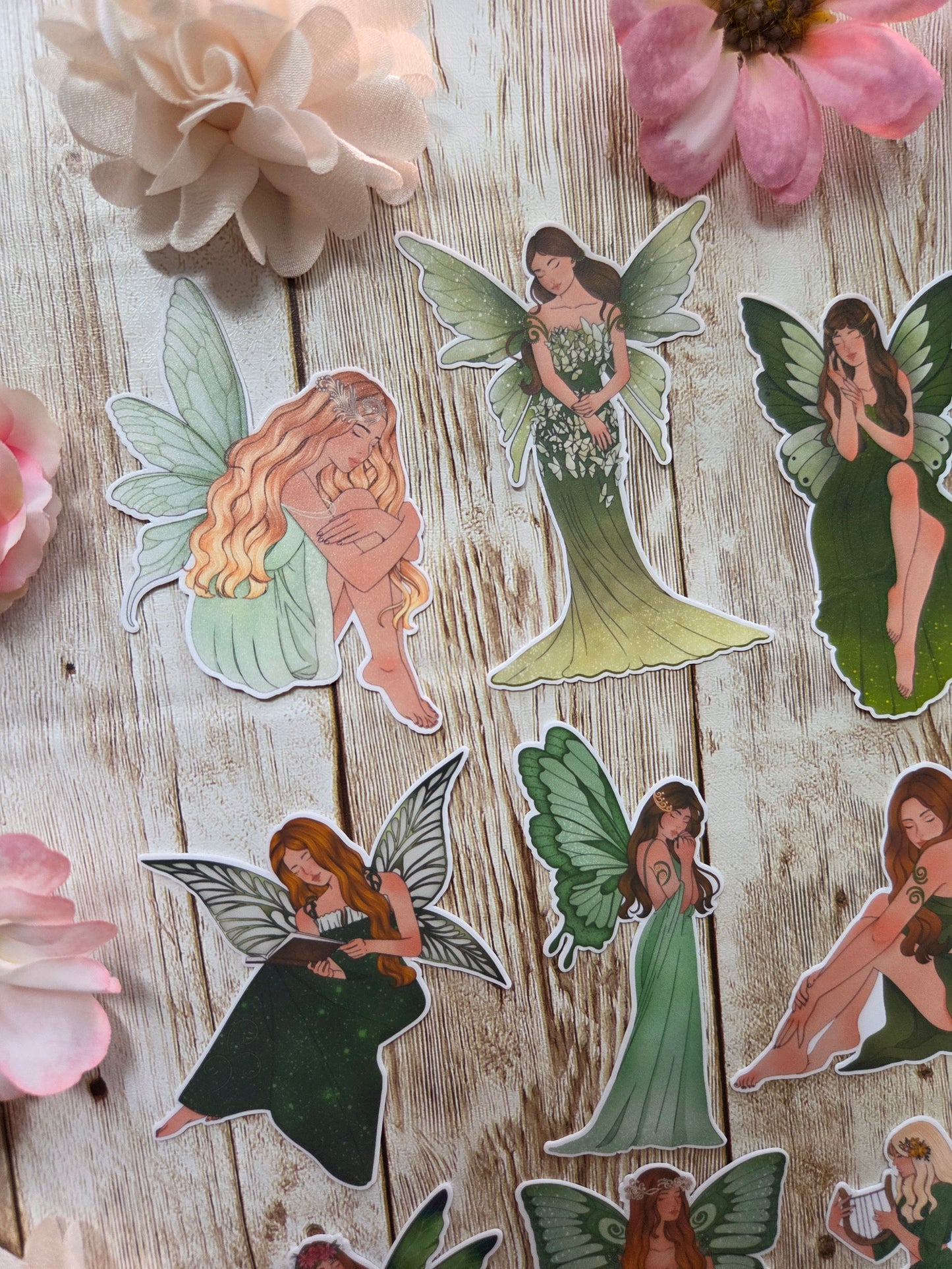 Spring Fairies Stickers